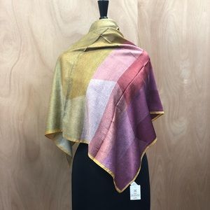 Multi color block scarf shawl turkish hijab esarp